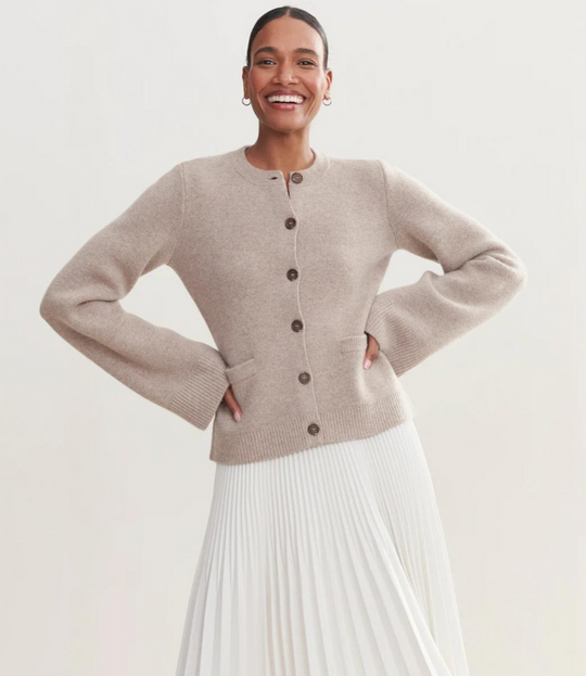 EB | Luxus Gestrickter Cardigan