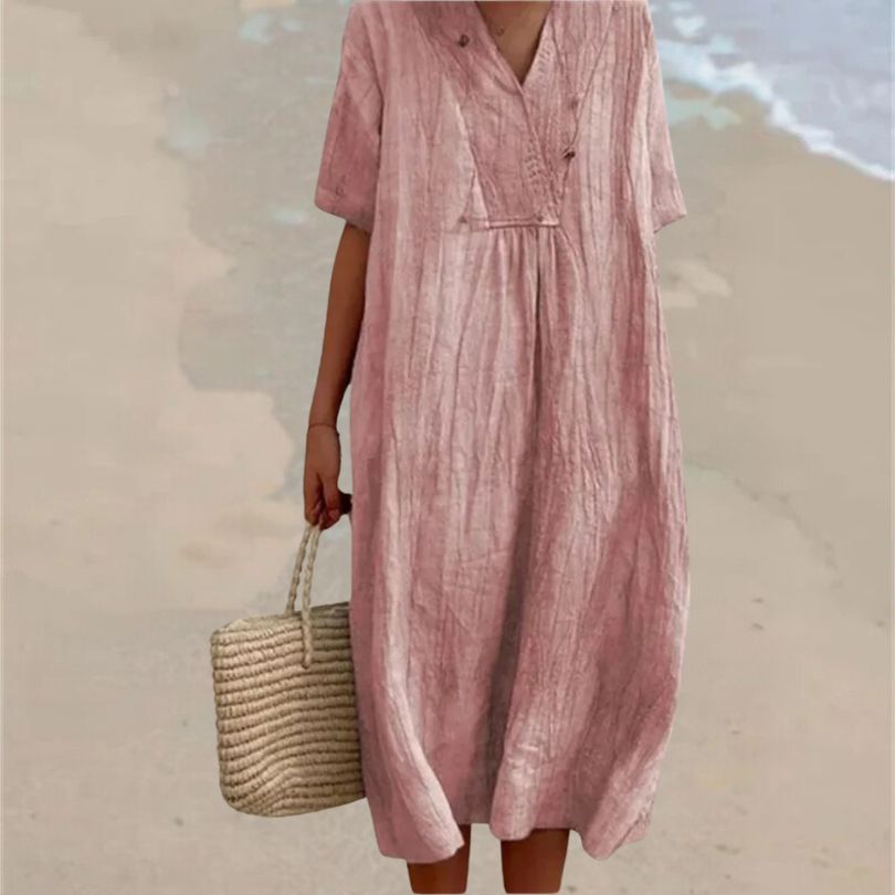 EB | Bequeme Kleid Aus Leinen