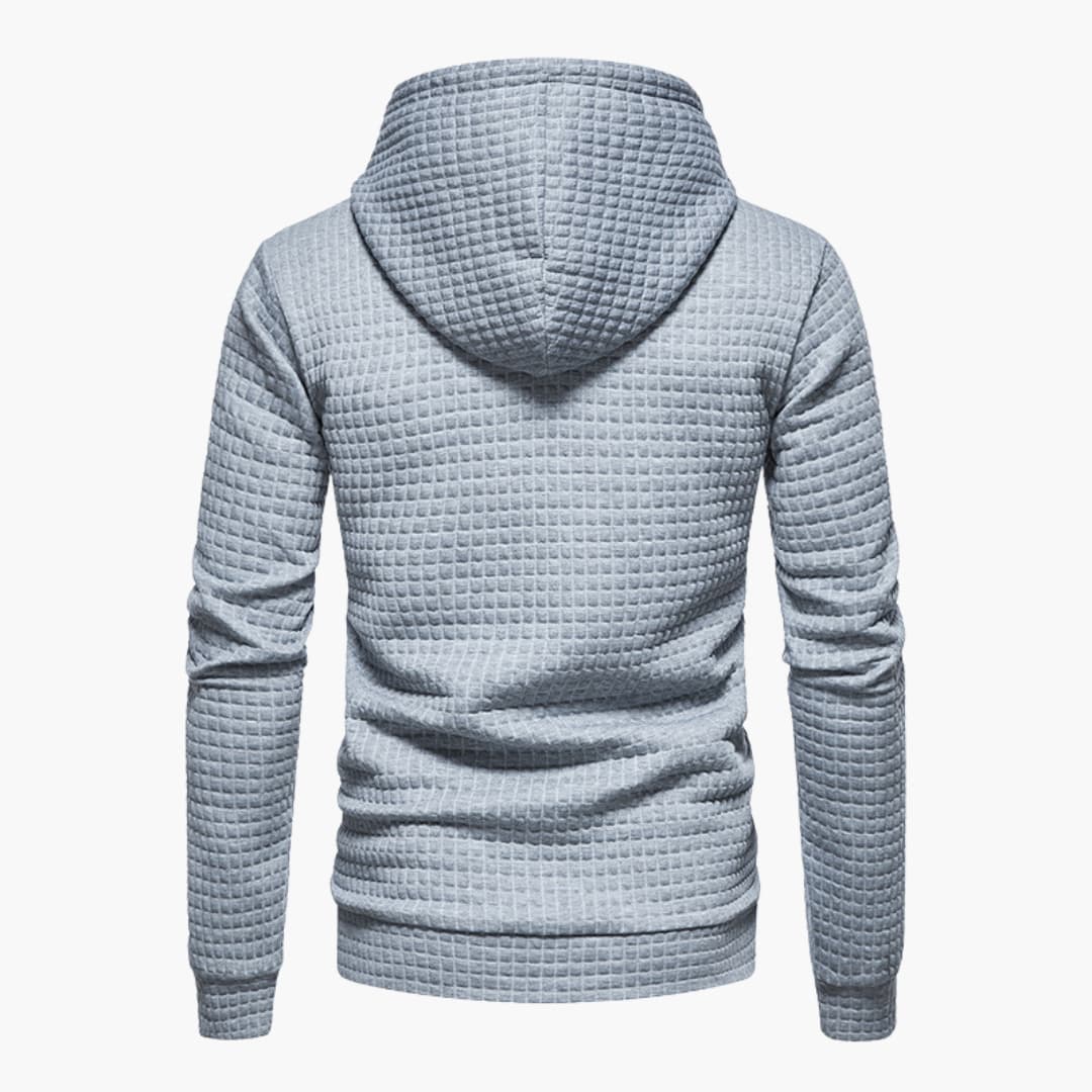 EB | Kapuzenpullover Kariert - Moderner Freizeit-Hoodie für Alltag und Sport