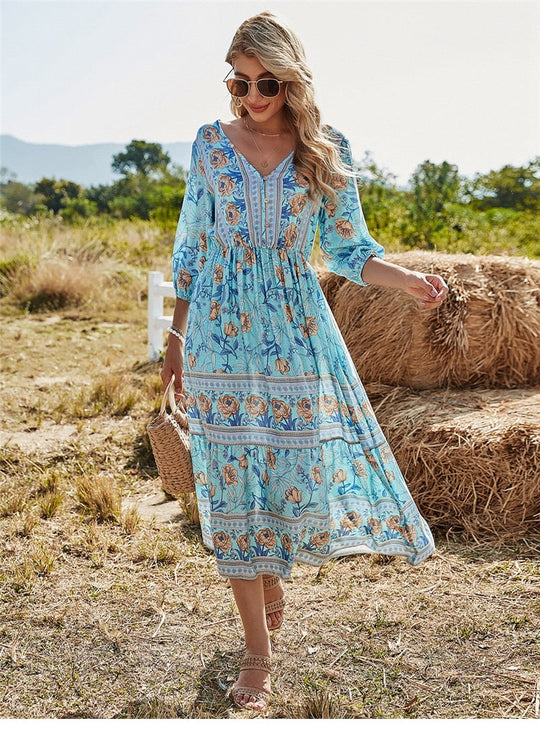 EB | Stilvolles Boho Sommerkleid