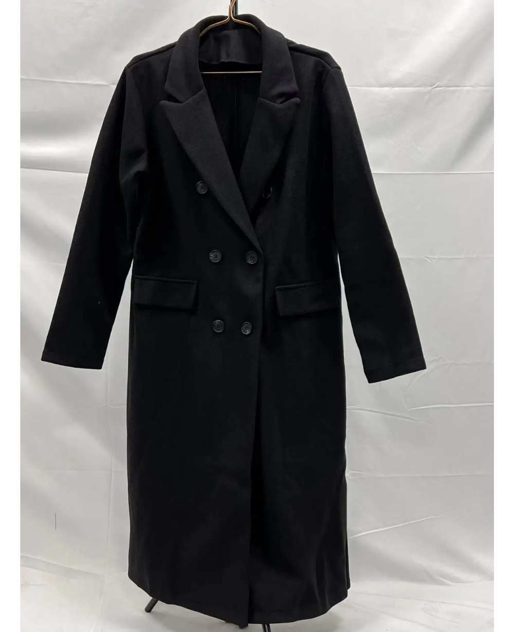 EB | Lange Elegante Taillierte Trenchcoat Für Damen | Perfekt Für Herbst Und Winter