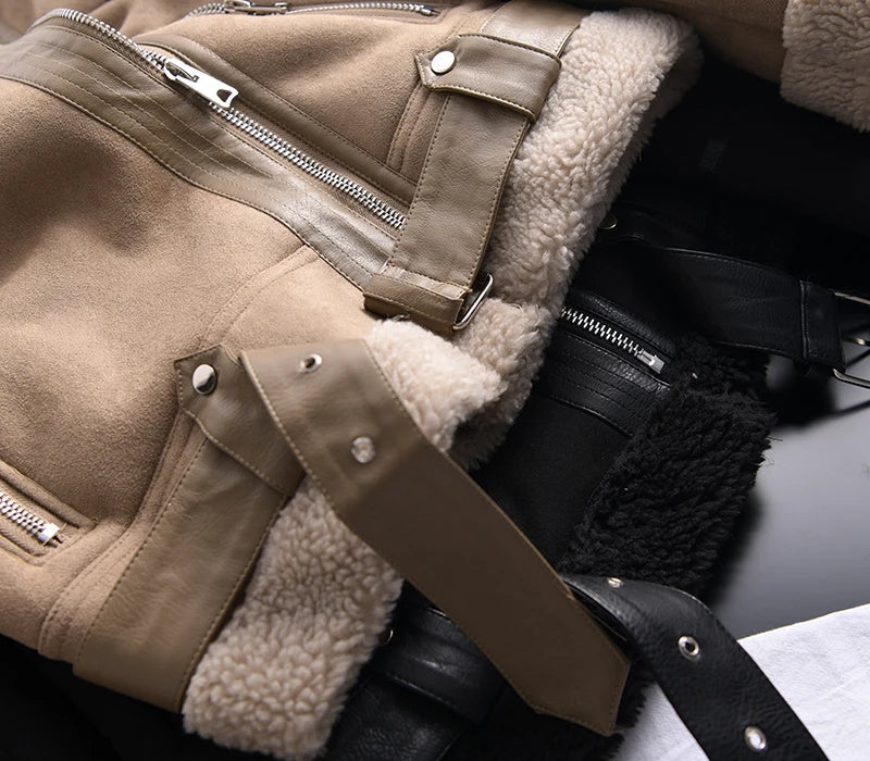 EB | Wildleder Winterjacke - Warm & Stilvoll
