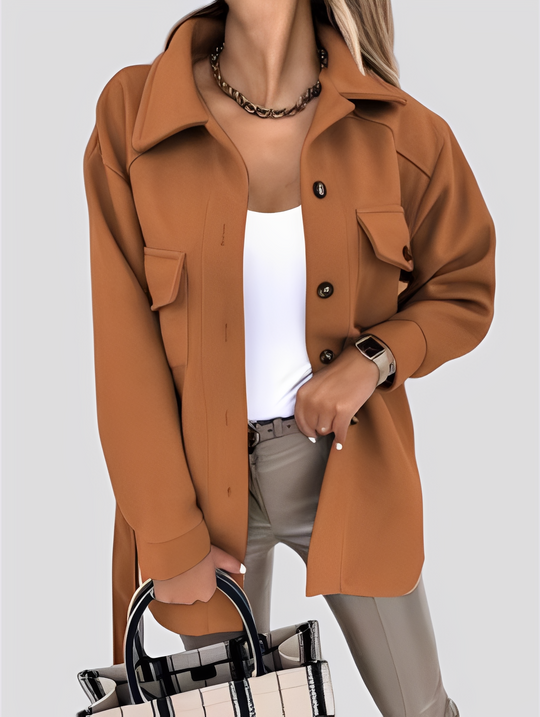 EB | Moderne, leichte Damenjacke mit Reverskragen