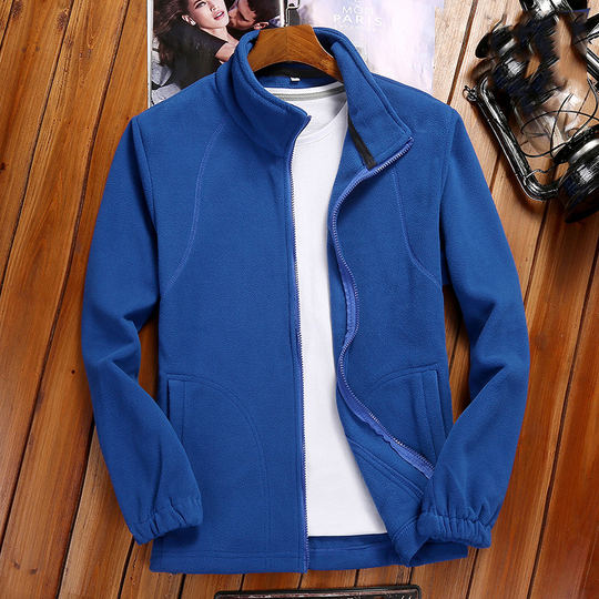 EB | Fleecejacke Damen Reißverschluss-Fleece mit Stehkragen