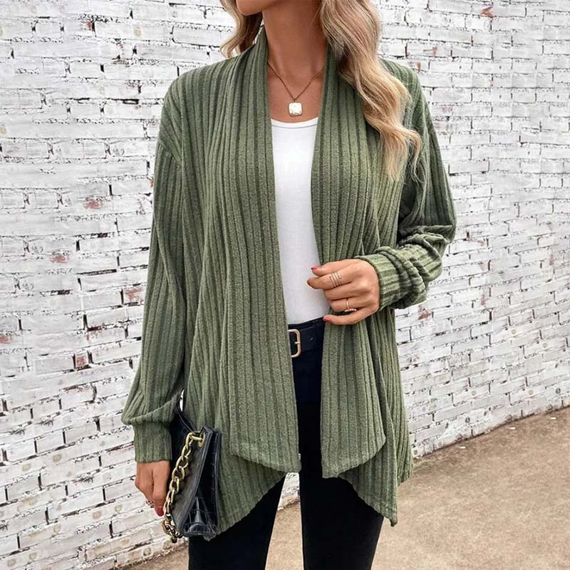 EB | Strickjacke - Damen Herbst Freizeit Strickjacke