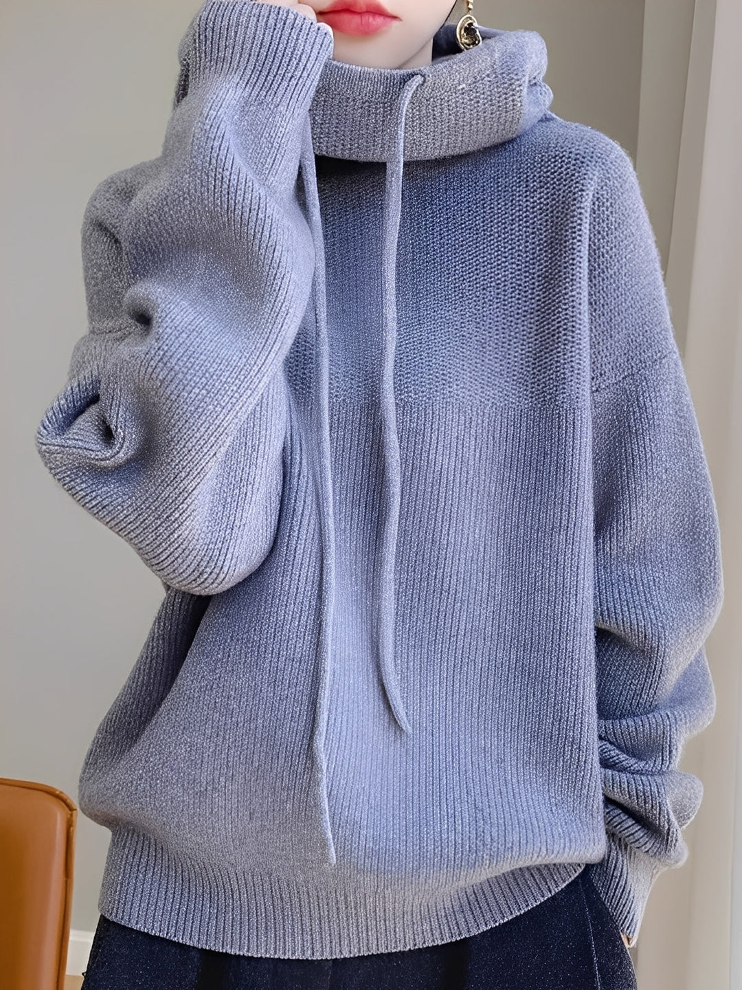 EB | Warme, weiche Woll-Hoodie für Frauen