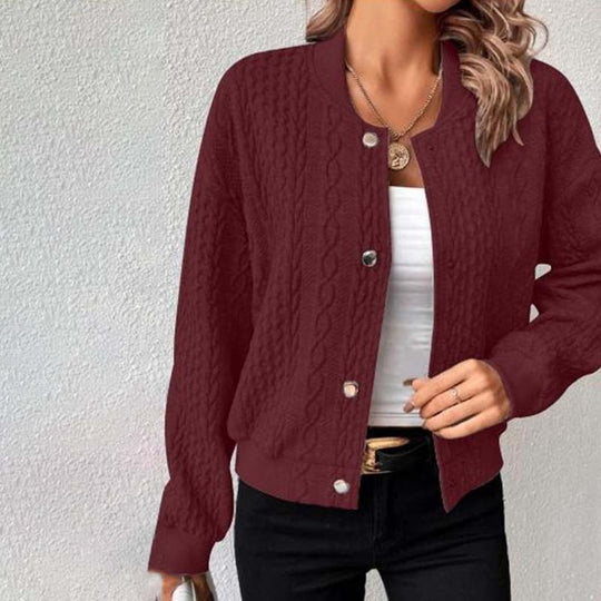 EB | Gestrickte Strickjacke