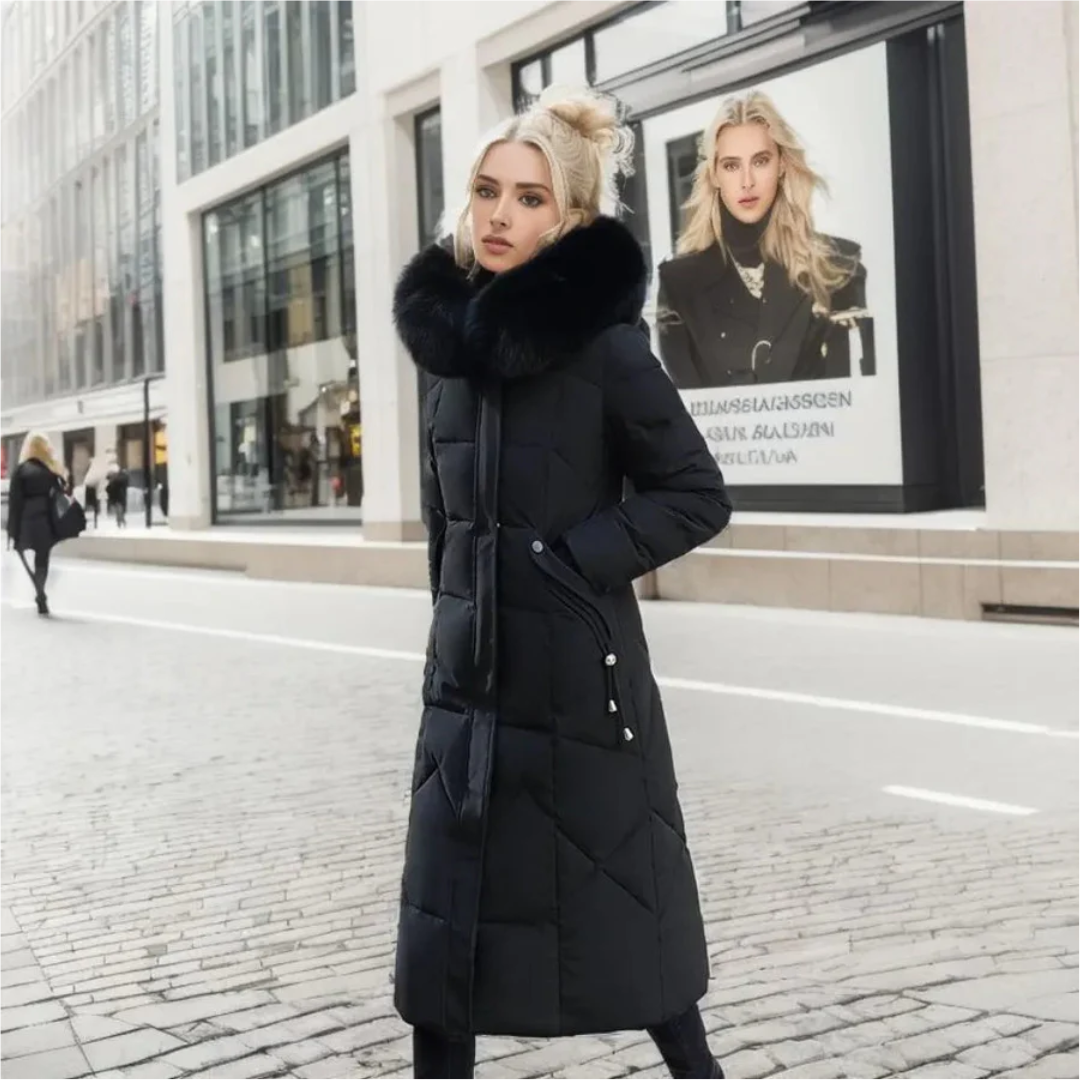 EB | Damen Winter Parka Jacke - Lange