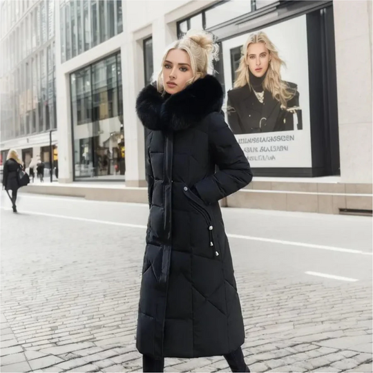 EB | Damen Winter Parka Jacke - Lange