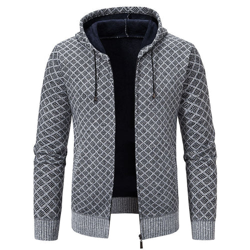 EB | Elegante, schlanke Jacke mit Kapuze für Männer