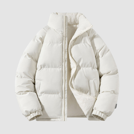 Warm Fleecegefüttert Leicht Pufferjacke Damen | EB