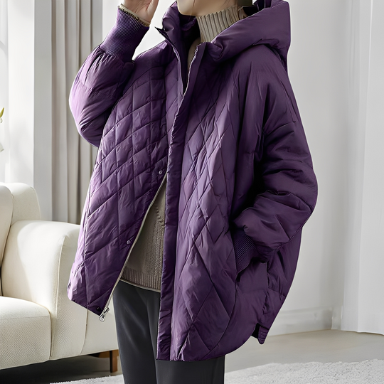 EB | Lässiger Winter-Daunenmantel mit Reißverschluss für Damen