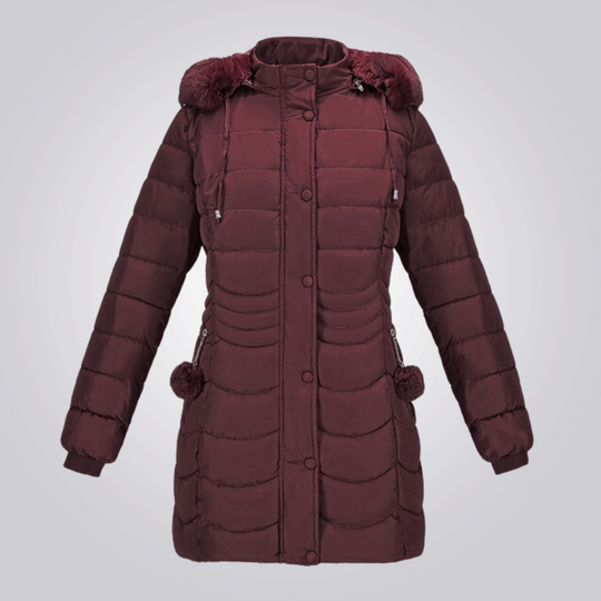 EB | Eleganter Lange Wintermantel für Frauen