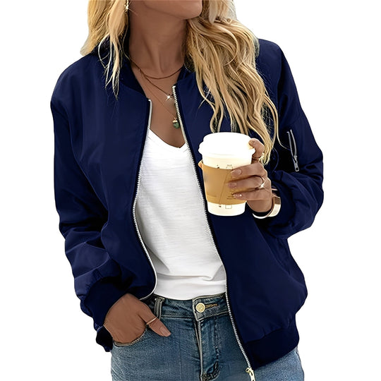 EB | Lässige Bomberjacke im Retro-Stil für Frauen