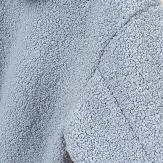 EB | Kapuzenjacke mit Reißverschluss und Weichem Sherpa Stoff, Fleece Weste