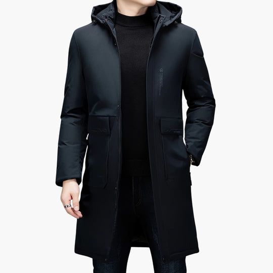EB | Stilvolle Winterjacke mit Kapuze für Männer