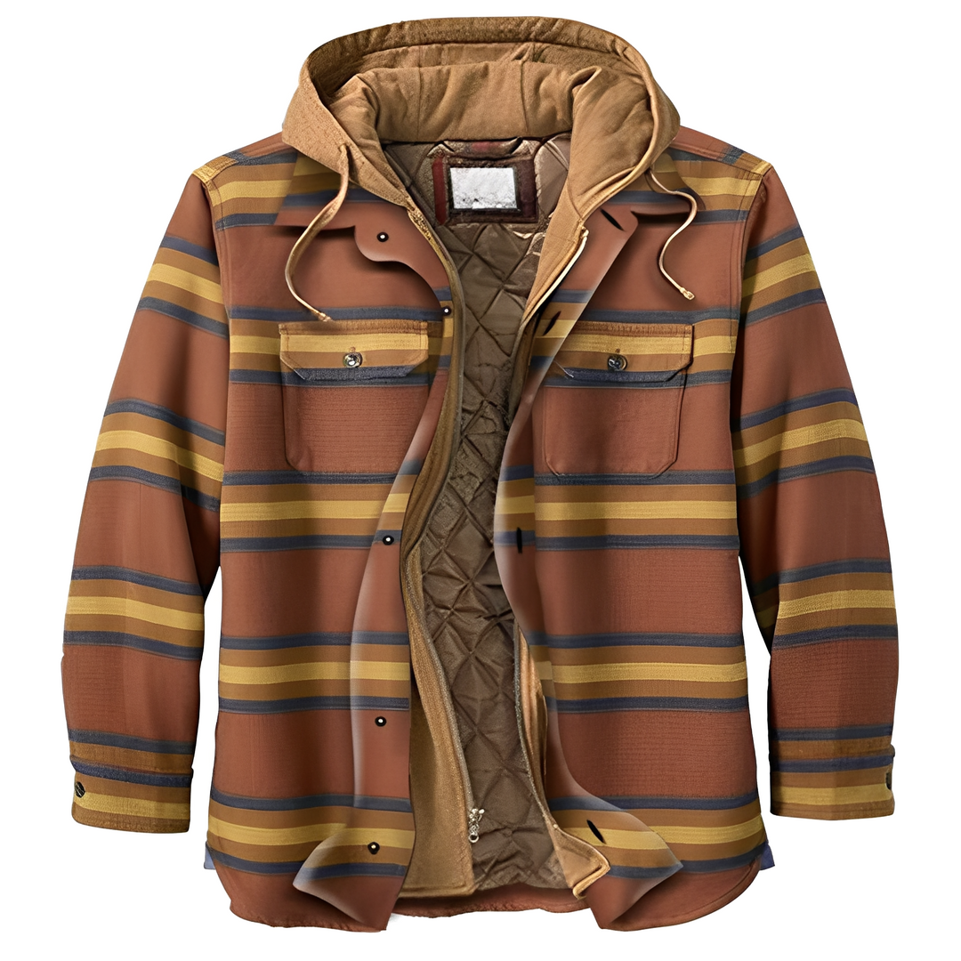 EB | Casual Flanelljacke mit Karomuster für Männer