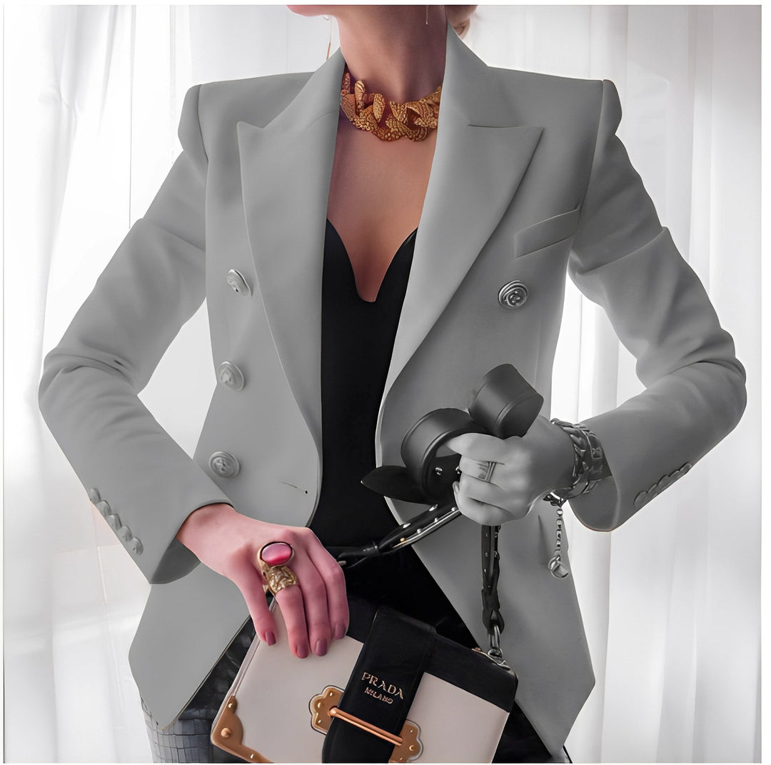EB | Klassischer Blazer mit Knöpfen für Frauen