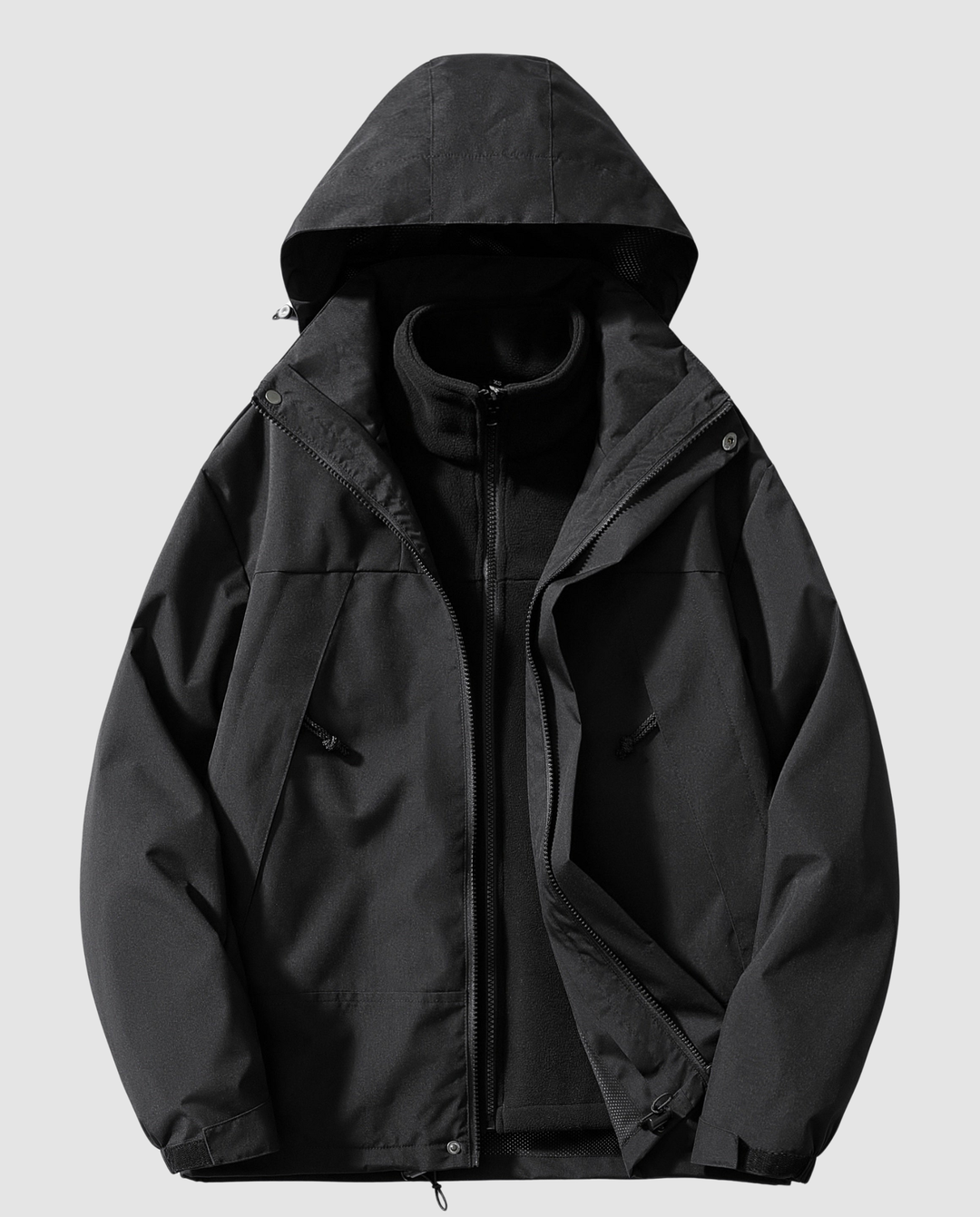 Warme Damen Winterjacke Fleece | EB