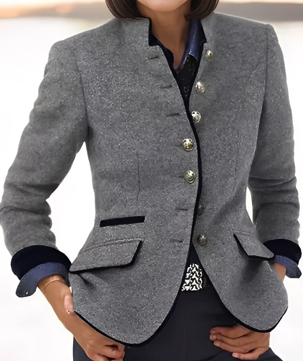 EB | Moderne Damenjacke mit Taschen für den Alltag