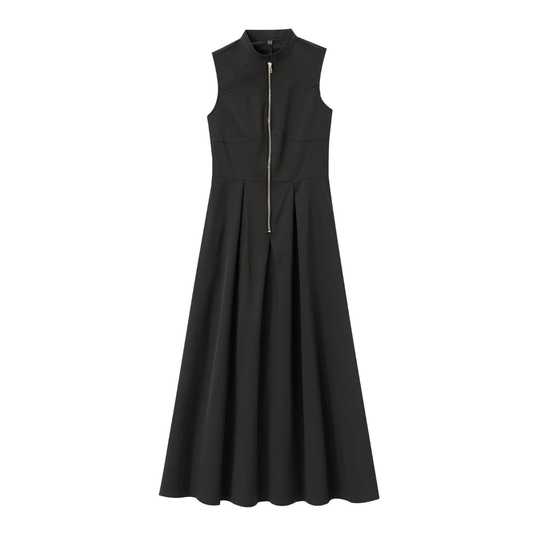 EB | Ärmelloses Taillenkleid mit Rundhalsausschnitt