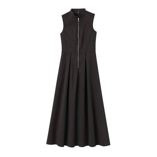 EB | Ärmelloses Taillenkleid mit Rundhalsausschnitt