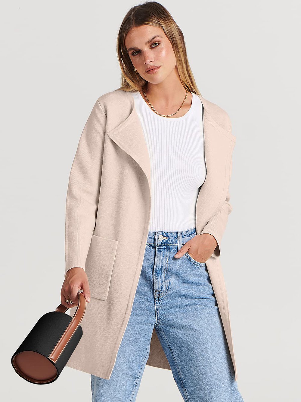 EB | Neue Stilvolle Jacke mit Revers