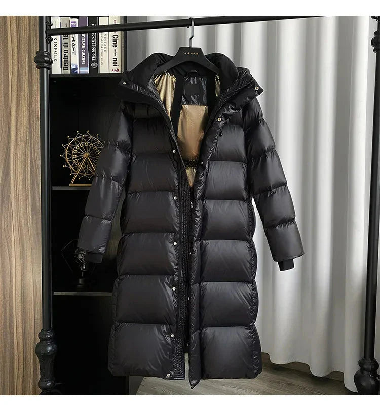 EB | Dicke Puffer Kappuzen-Daunenjacke