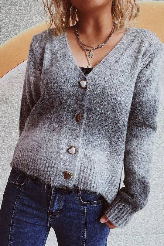 EB | Candy-Farbe Sweaterjacke