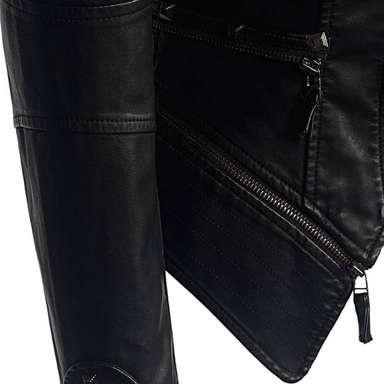 EB | Damen Gothic Kunstlederjacke