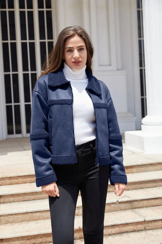 EB | Fleecejacke Warm und Trendy für Damen