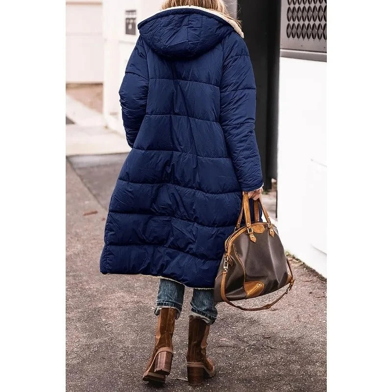 EB | Warme Damen Winterjacke mit Weicher Fütterung