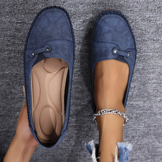 Damen-Lederschuhe, rutschfest & weich EB EB