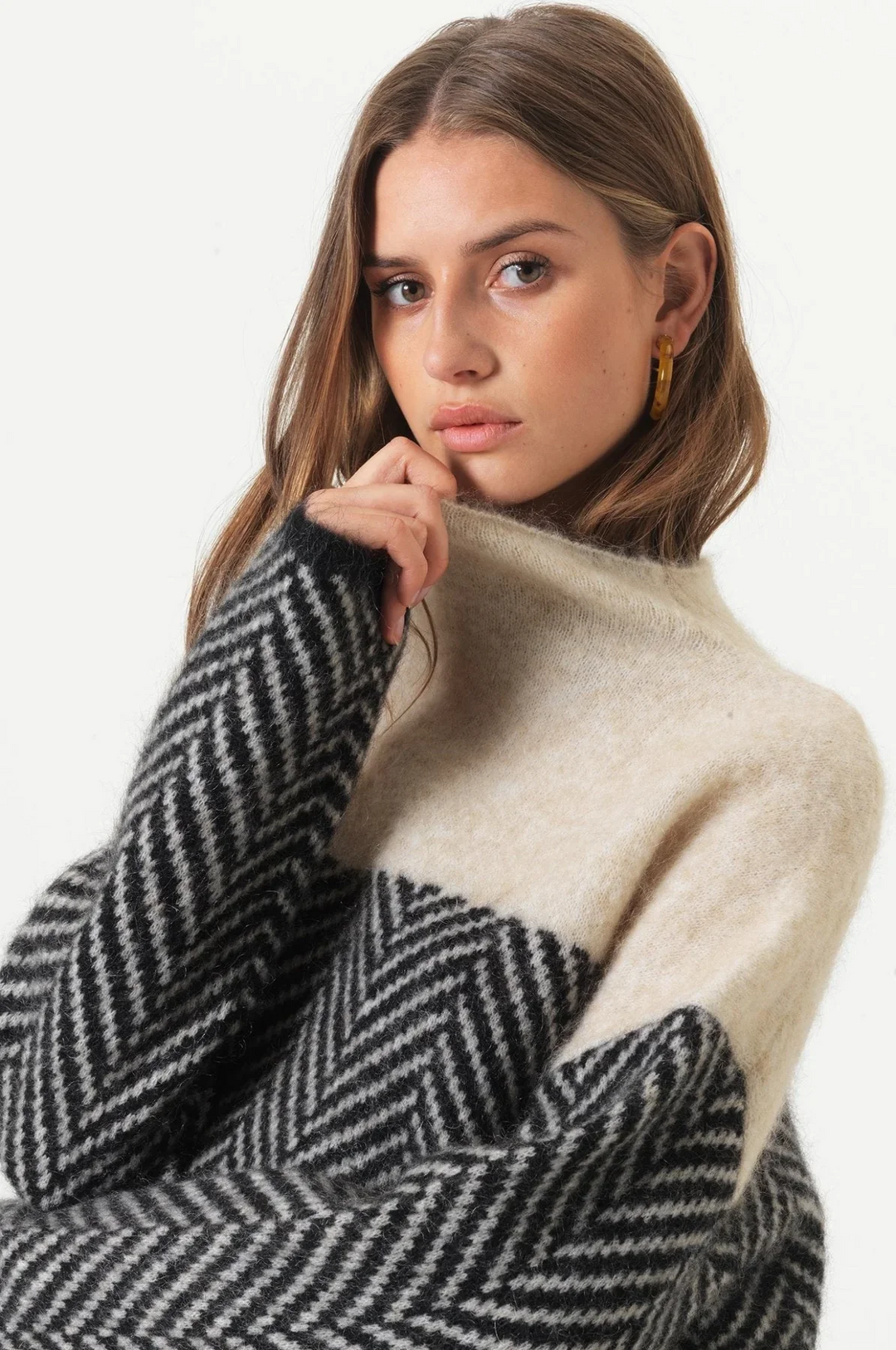 EB | Grobstrick Rollkragenpullover