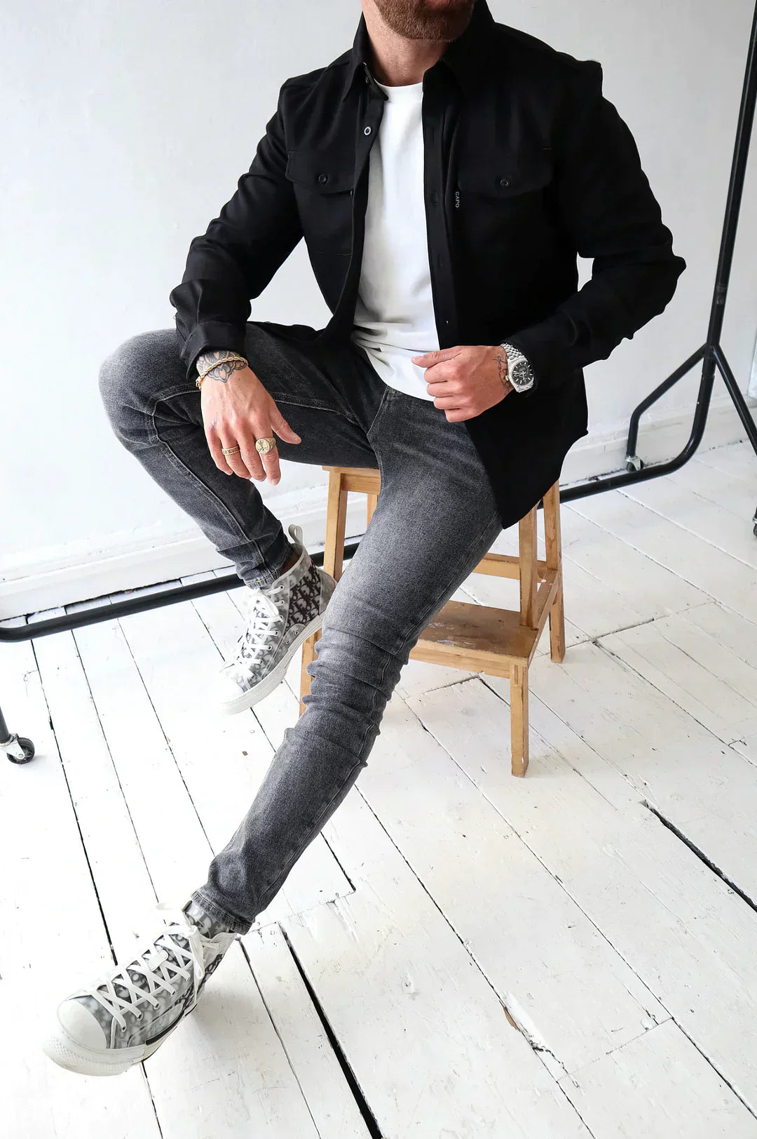 EB | Premium-Jacke mit Knopfverschluss für Herren Stylische und Bequeme Jacke