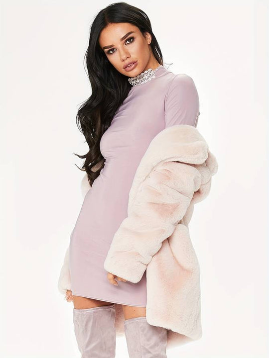 EB - Stilvolle und Bequeme Fluffy Warme Winterjacke Für Frauen