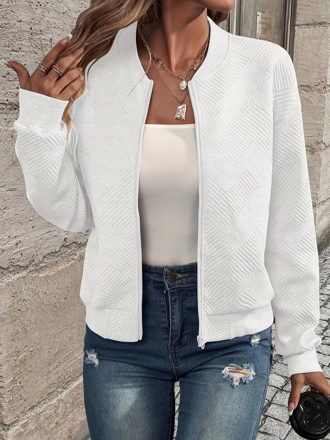 EB | Damen Zip-Up Jacke