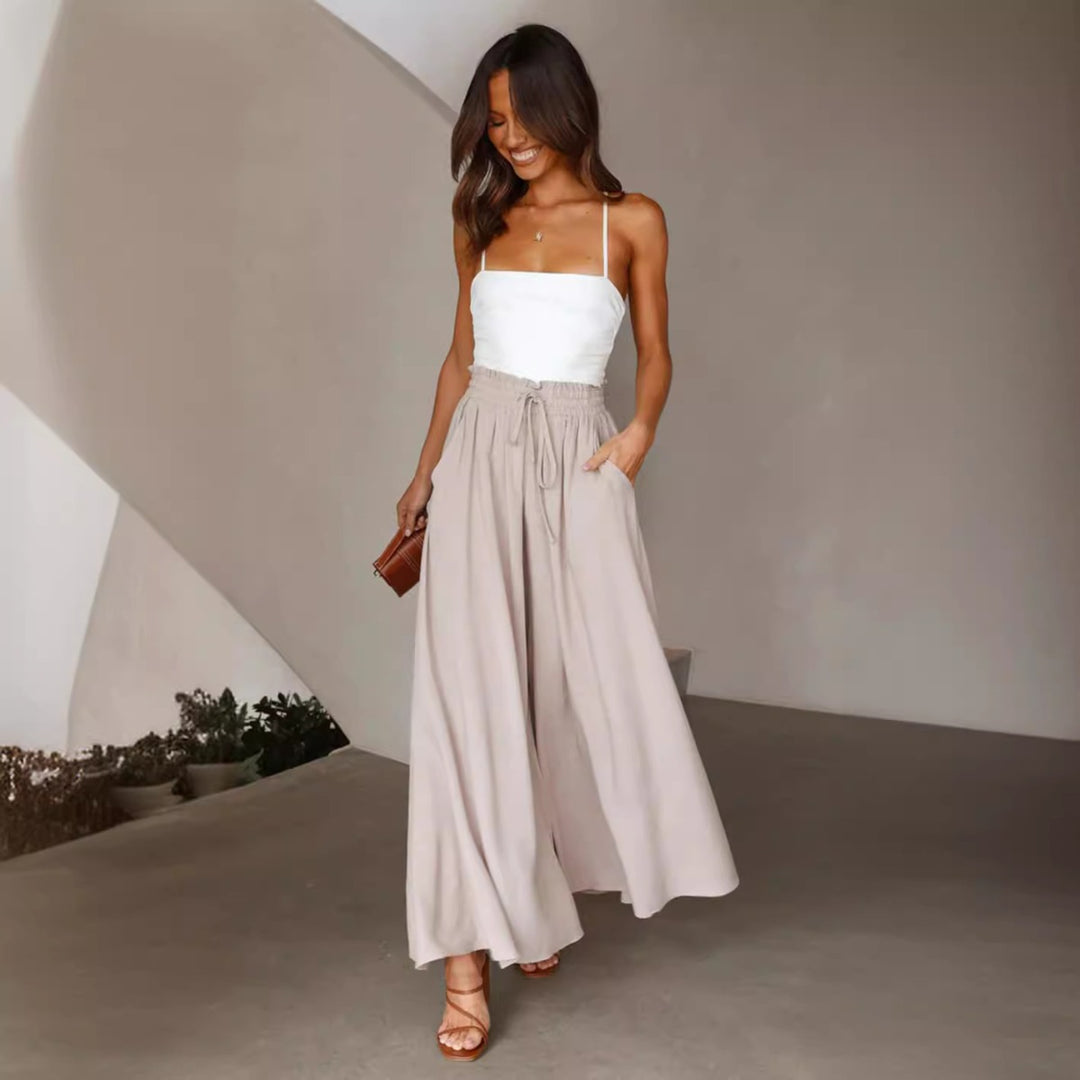 EB | Hose mit weitem Bein und elastischer Taille