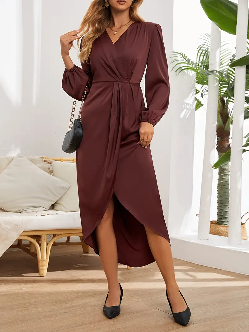 EB | Elegante Midi Wickelkleid