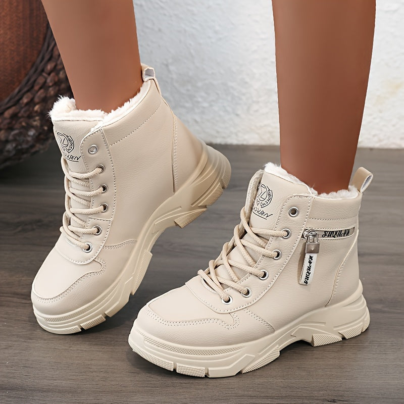 EB | Festliche Winter Freizeit Sneakers für Damen - Ideal für den Winter