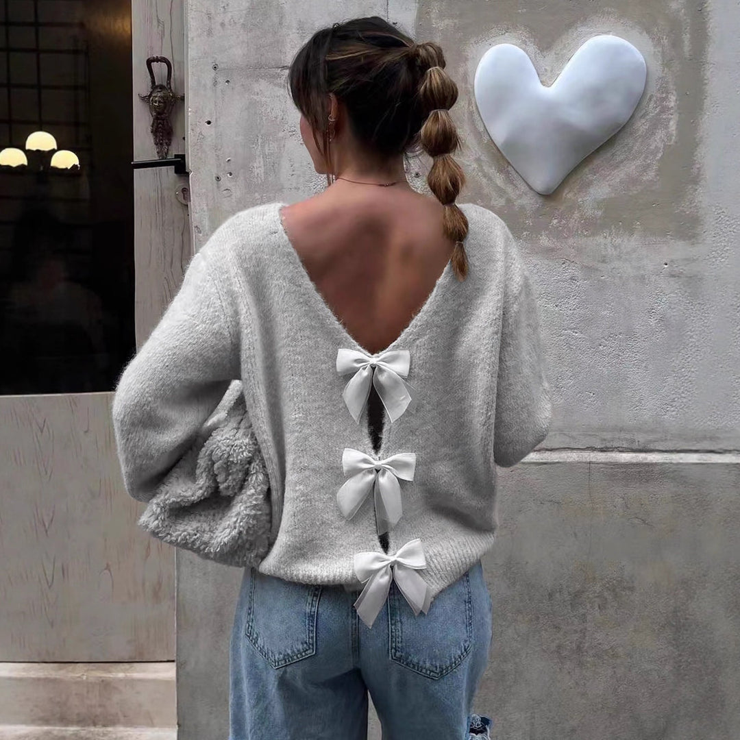 EB | Pullover mit Rückenausschnitt