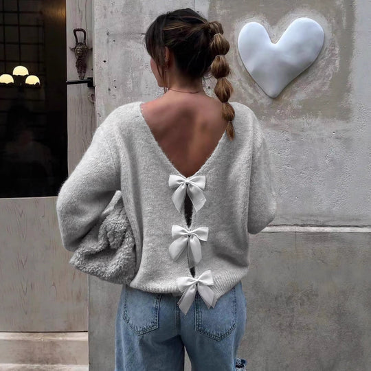 EB | Pullover mit Rückenausschnitt