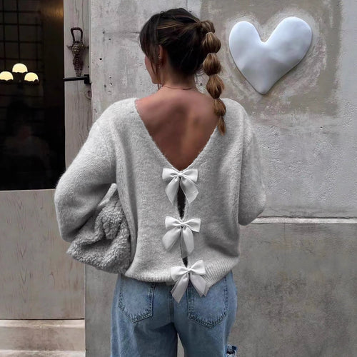 EB | Pullover mit Rückenausschnitt