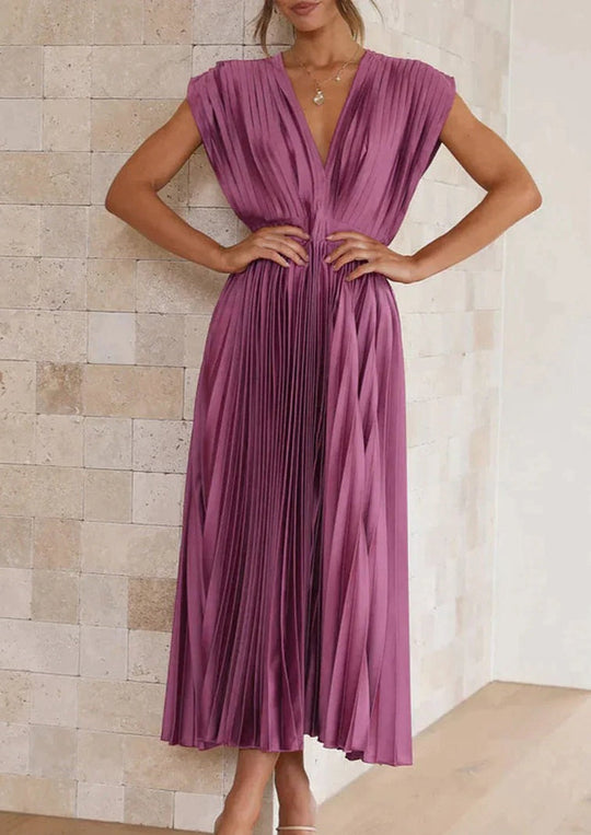 EB | Elegantes Maxikleid Aus Leichtem Stoff