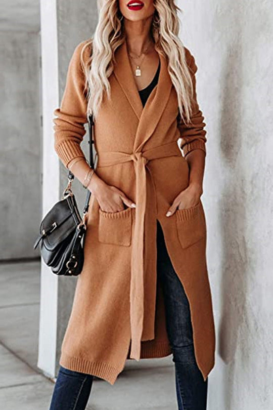 EB | Krawatten Revers Karten Strickjacke
