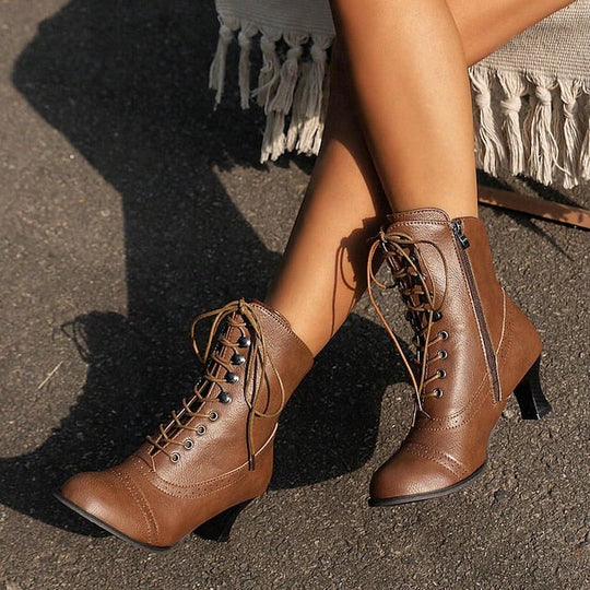 Vintage Komfort-Stiefel für Damen EB EB