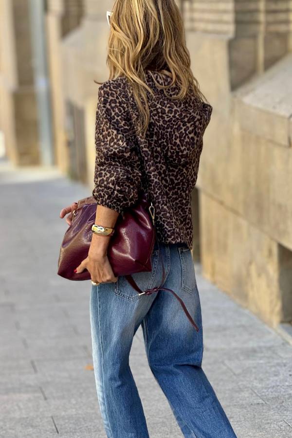EB | Leopardenmuster Jacke