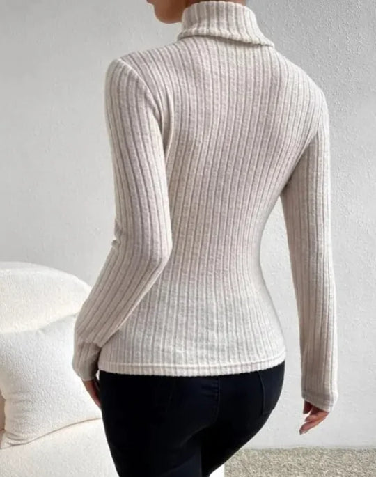 EB | Rippstrick Rollkragen Weich und Warm Klassisches Design