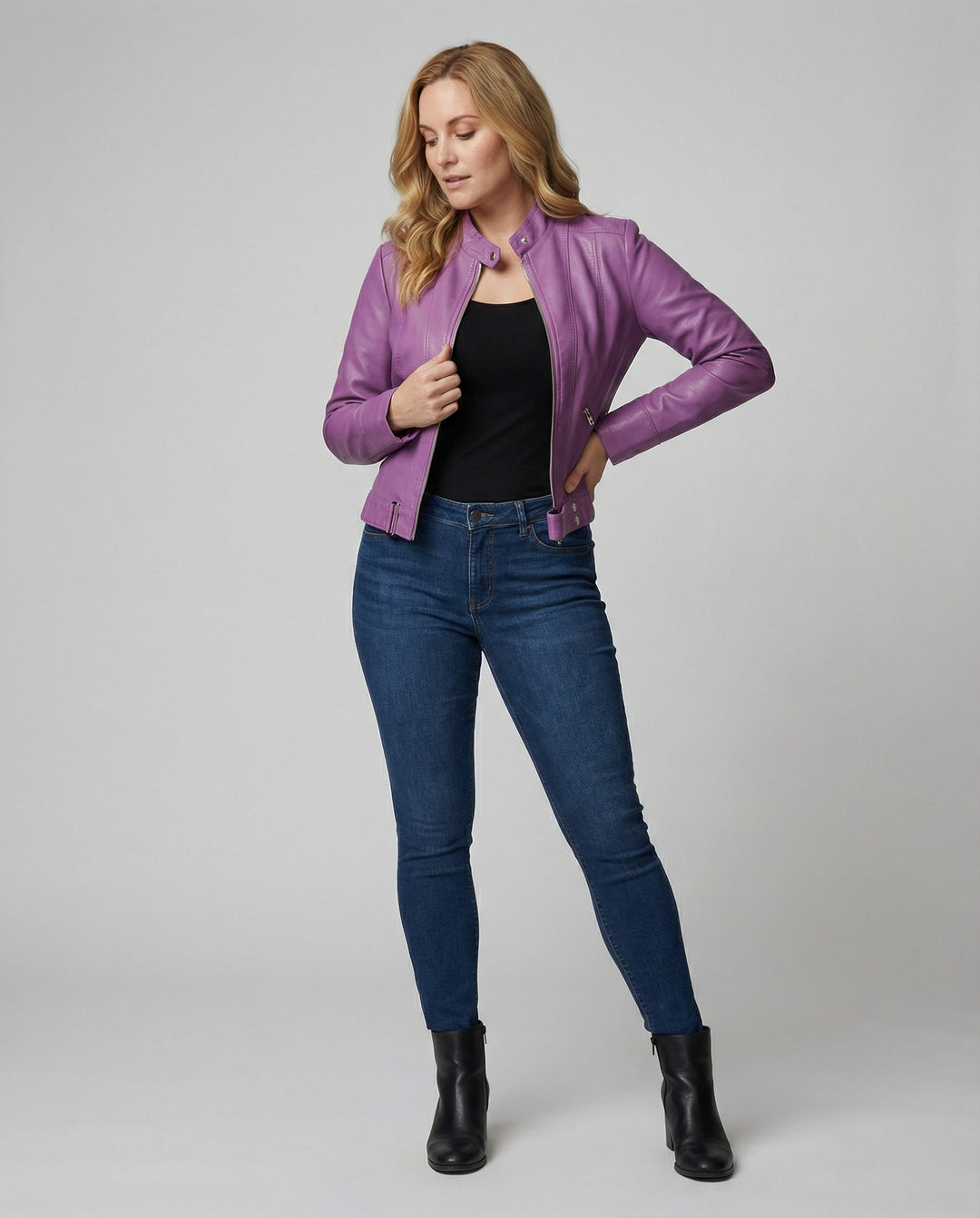 EB | Edle Leder Jacke Damen