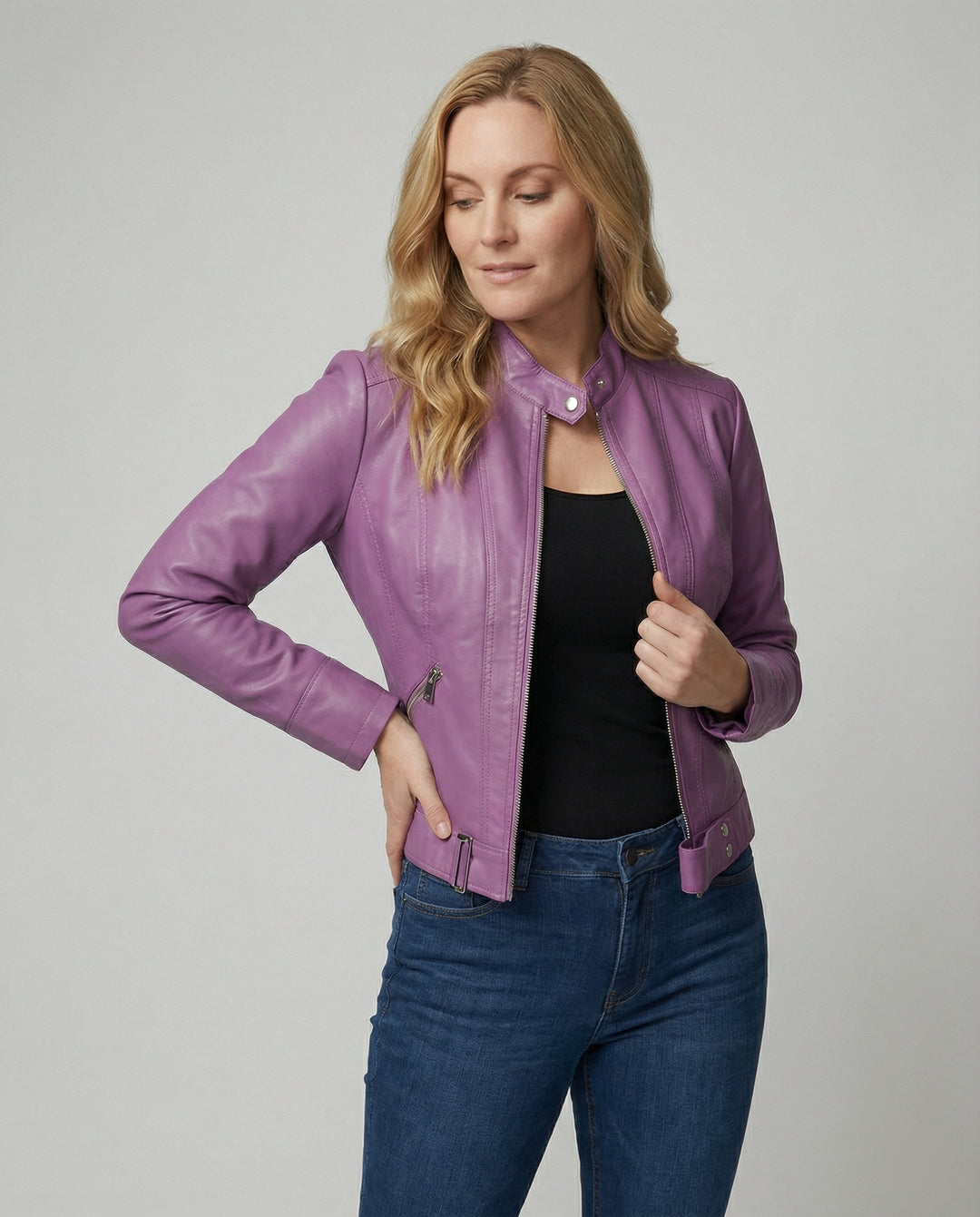 EB | Edle Leder Jacke Damen
